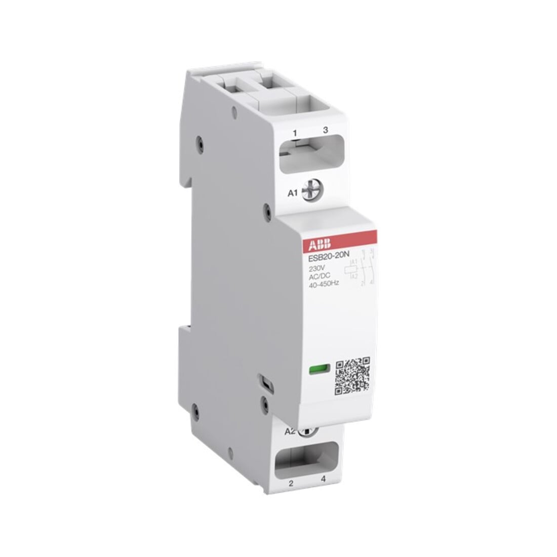 ABB Stotz S&J Installationsschütz 20A 230V AC/DC ESB20-20N-06