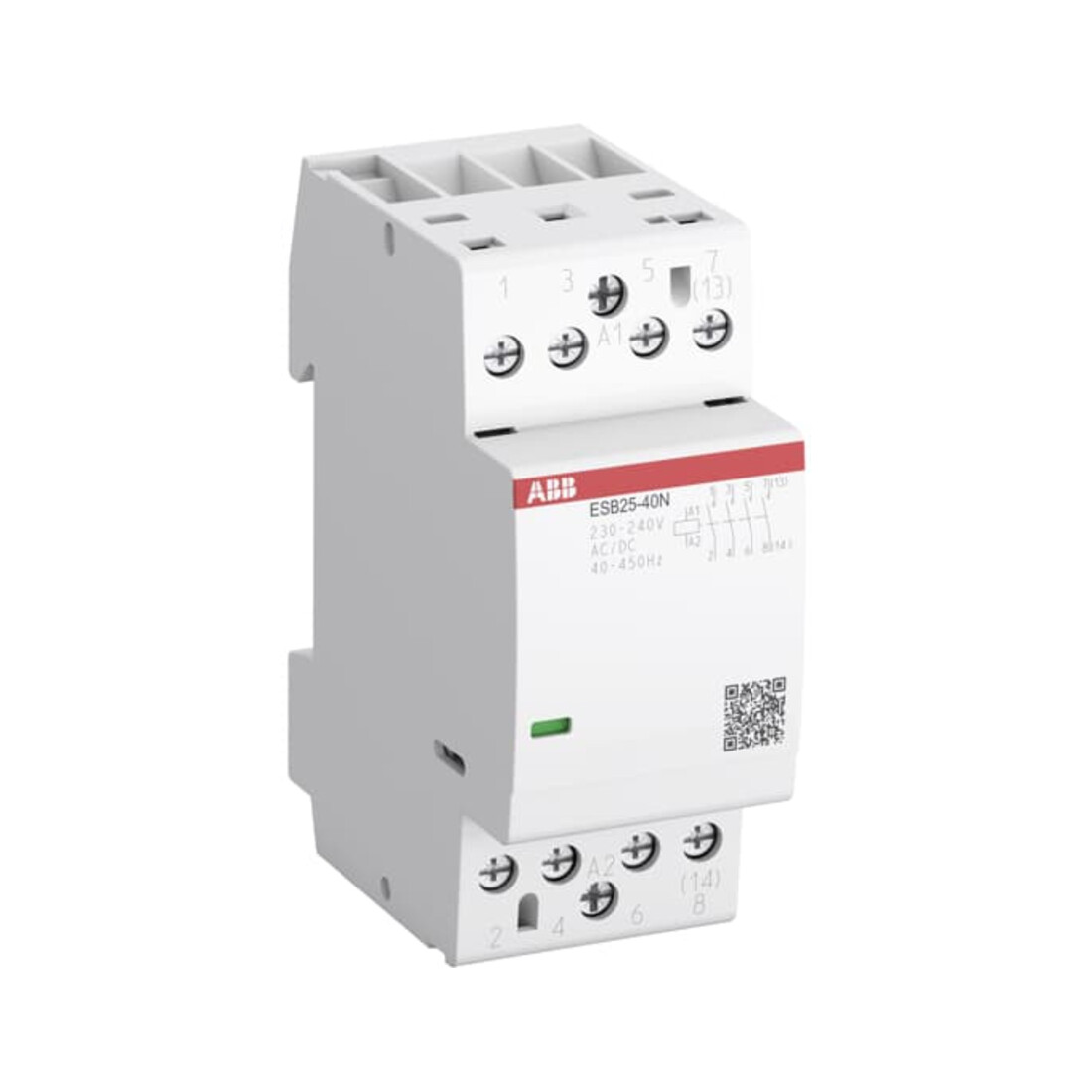 ABB Stotz S&J Installationsschütz 25A 24V AC/DC ESB25-40N-01