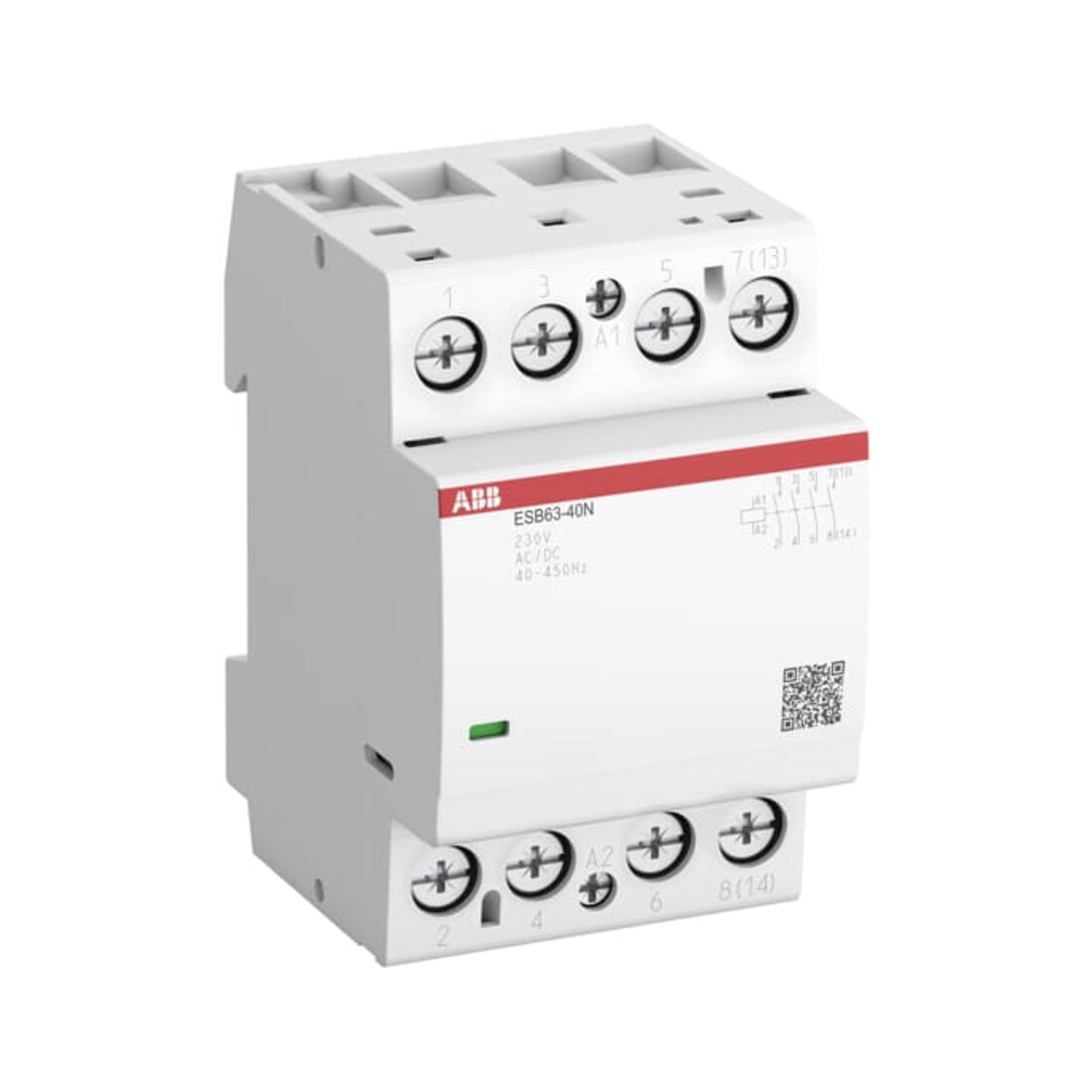 ABB Stotz S&J Installationsschütz 63A 24V AC/DC ESB63-40N-01