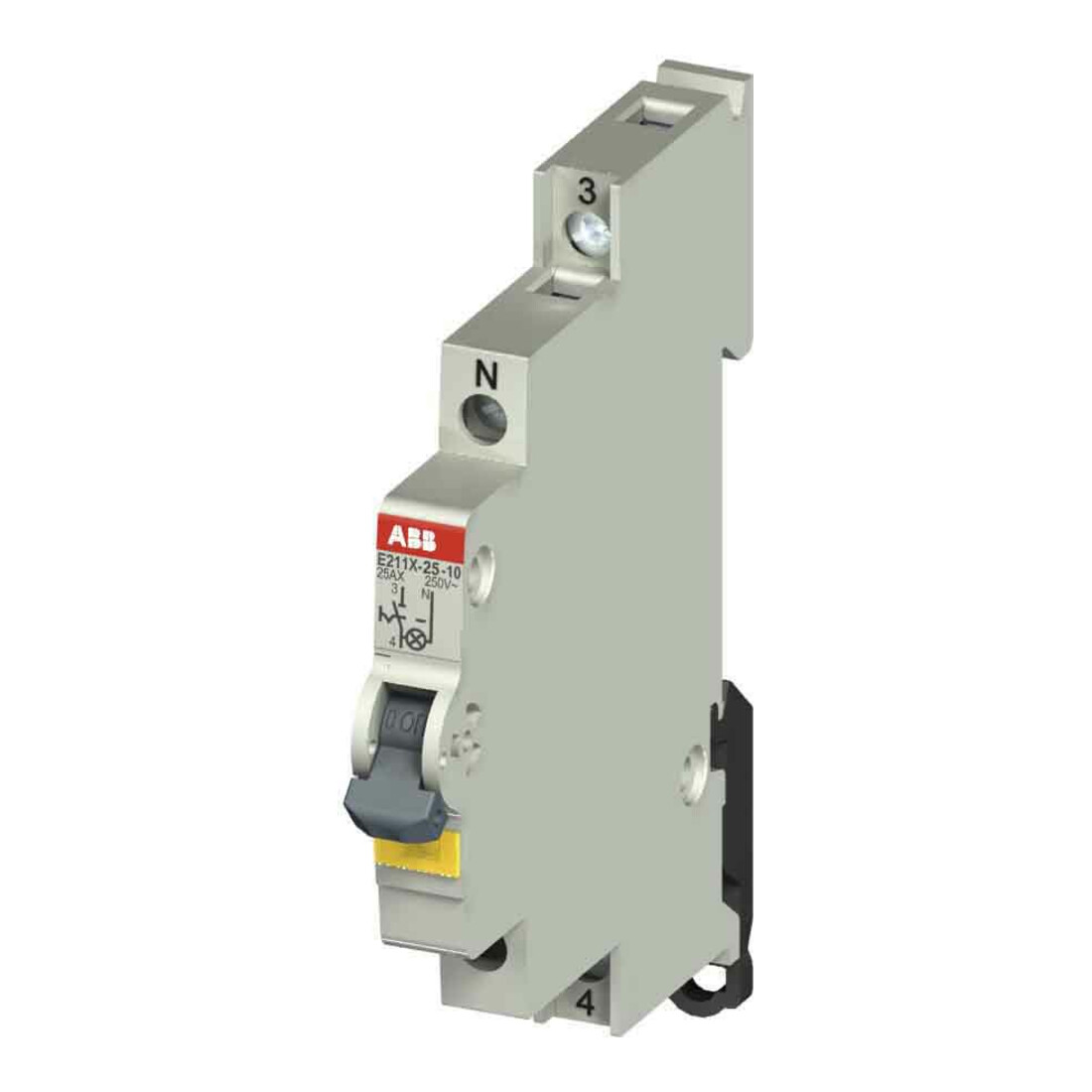 ABB Stotz S&J Interrupteur avec LED jaune E211X-16-10