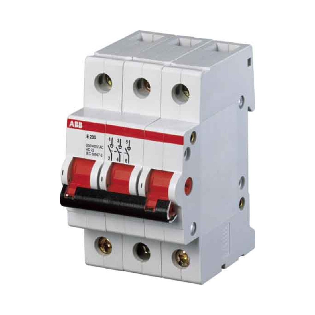 ABB Stotz S&J Interrupteur encastrable 400V, 100A E203/100R