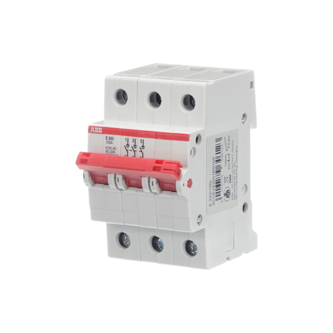 ABB Stotz S&J Interrupteur encastrable 400V, 100A E203/100R