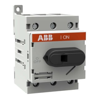 ABB Stotz S&J Interrupteur sectionneur 63A, 3p. OT63ML3