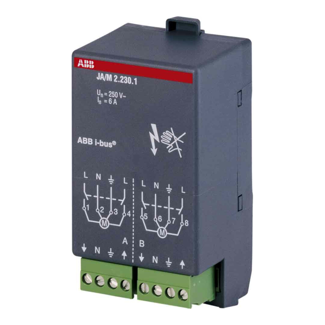 ABB Stotz S&J Jalousieaktormodul 230V AC JA/M2.230.1