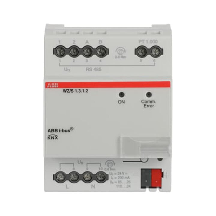 ABB Stotz S&J KNX Centrale météo REG, I-Bus 2 WZ/S1.3.1.2