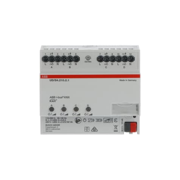 ABB Stotz S&J KNX-LED-Dimmer 4x210W/VA REG UD/S4.210.2.1