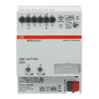 ABB Stotz S&J LED-Dimmer 2 x 315 W/VA, B UD/S2.315.2.1