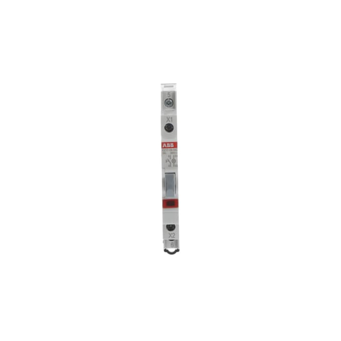 ABB Stotz S&J Leuchttaster 1S, rot E217-16-10C