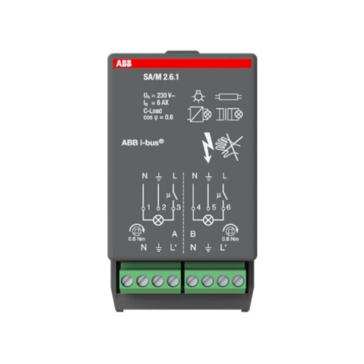 ABB Stotz S&J Module actionneur de commutation 6A SA/M2.6.1