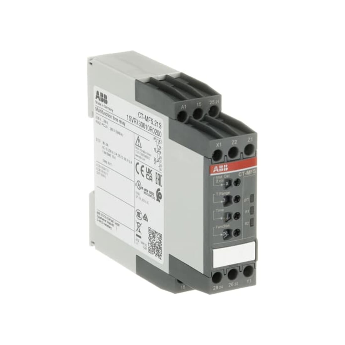 ABB Stotz S&J Multifunktionzeitrelais 2We 24-240VAC/DC CT-MFS.21S