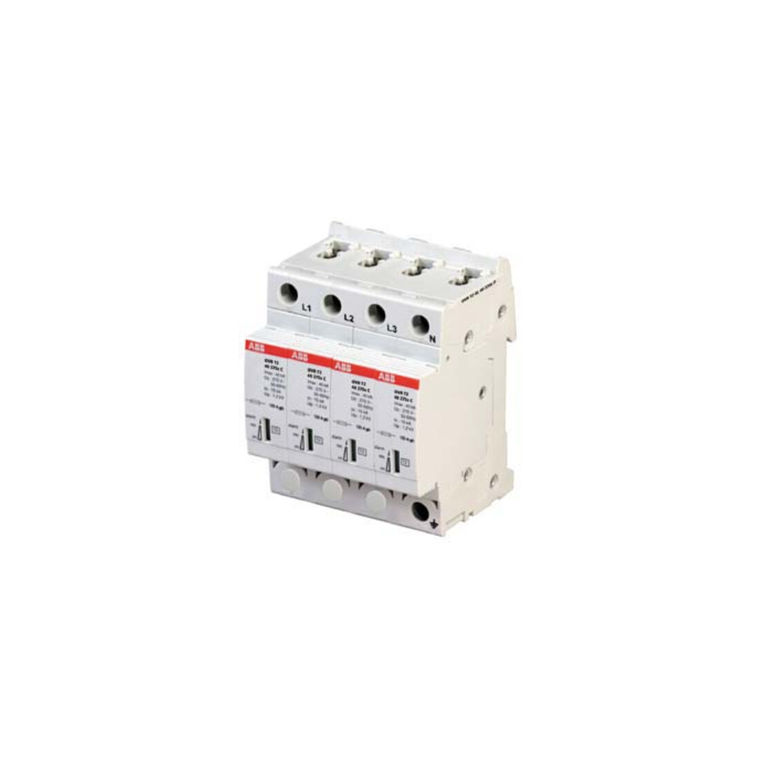 ABB Stotz S&J Parafoudre Type 2 TN-S 4P 40kA OVRT24L40-275PQ