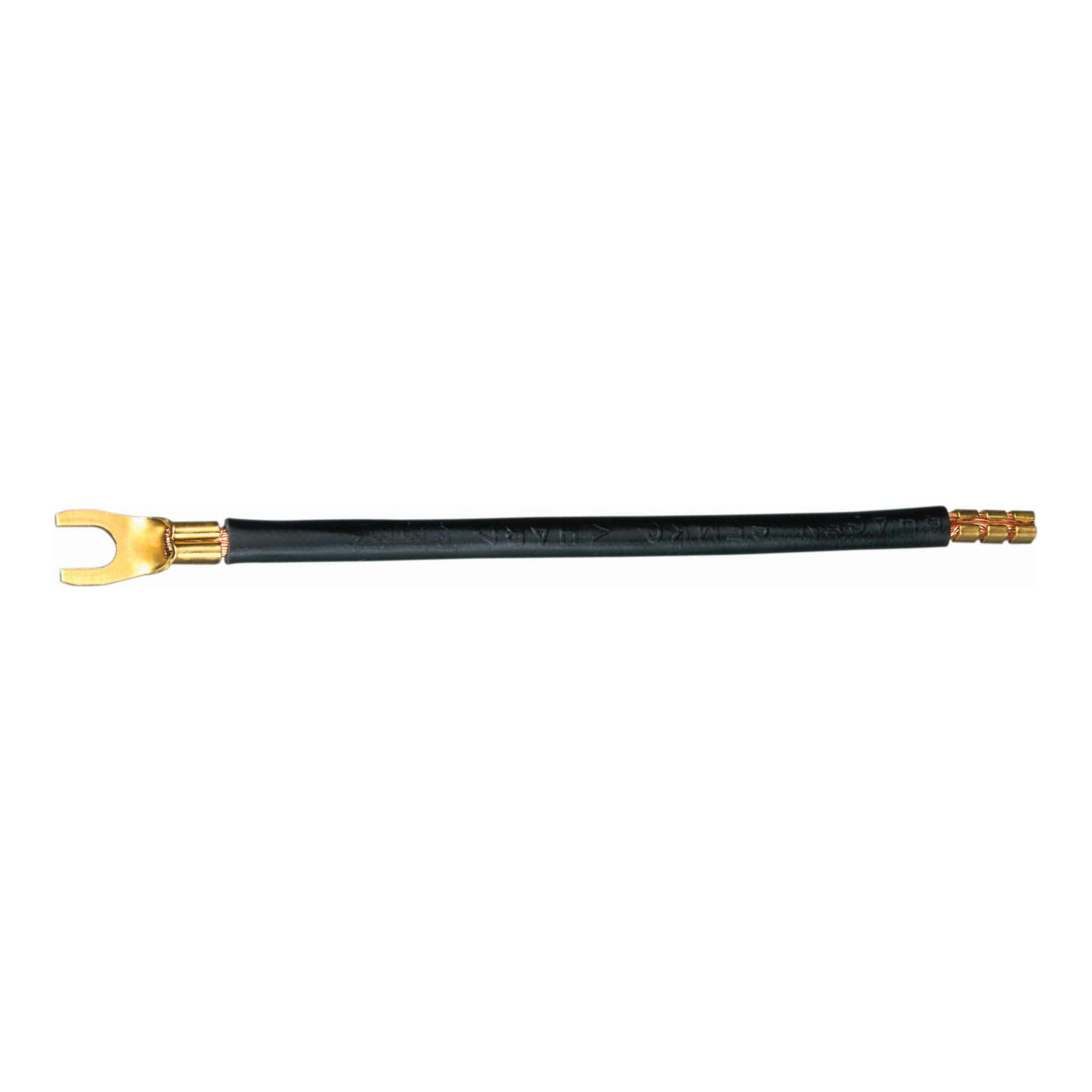 ABB Stotz S&J Pont de câblage noir 6qmm 260mm 1S.Fourche SZ-DB235