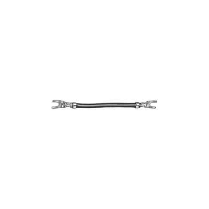 ABB Stotz S&J Pont de câblage noir 6qmm 260mm 2S.Fourche. SZ-DB231N