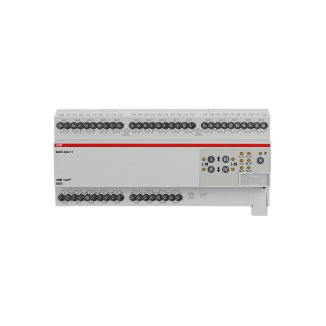 ABB Stotz S&J Schalt-/Jalousieaktor 24fach 6A, REG SAH/S24.6.7.1