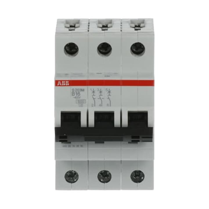 ABB Stotz S&J Sicherungsautomat 10kA 16A B 3p S203M-B16