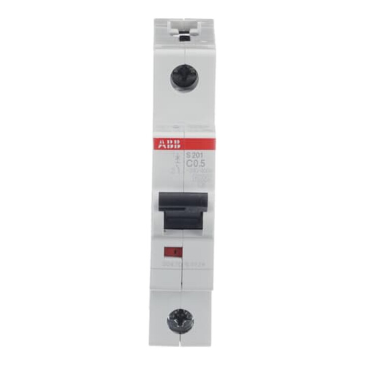 ABB Stotz S&J Sicherungsautomat 6kA 0,5A C 1p S201-C0,5