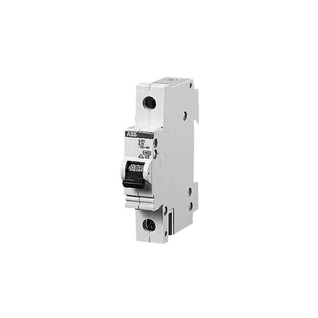 ABB Stotz S&J Sicherungsautomat 6kA 10A C 1p S201-C10