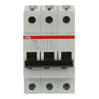 ABB Stotz S&J Sicherungsautomat 6kA 10A C 3p S203-C10