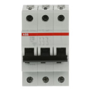 ABB Stotz S&J Sicherungsautomat 6kA 10A C 3p S203-C10