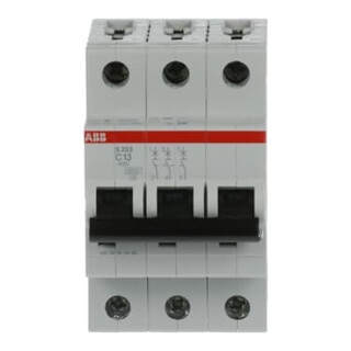 ABB Stotz S&J Sicherungsautomat 6kA 13A C 3p S203-C13