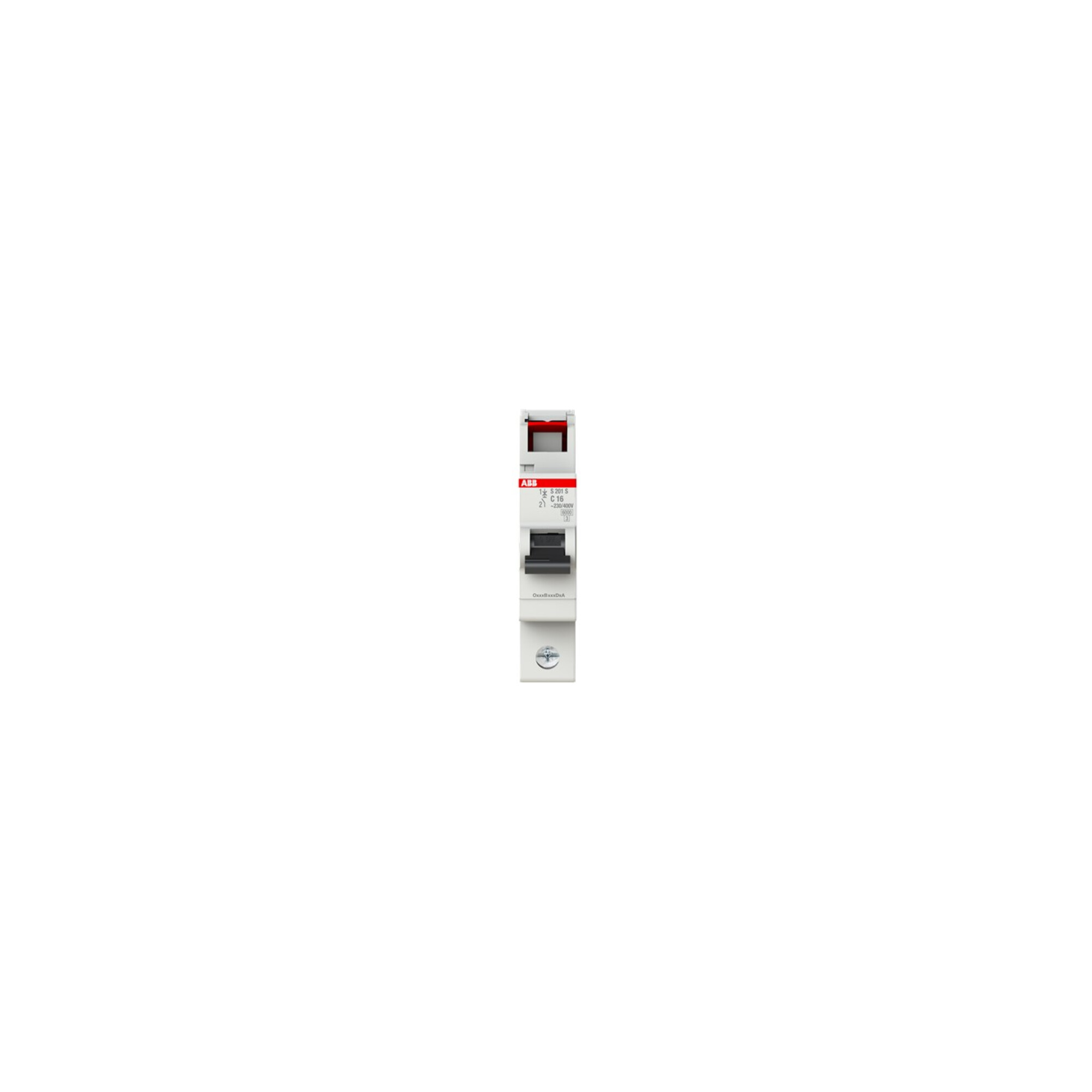 ABB Stotz S&J Sicherungsautomat 6kA 16A C 1p -253V S201S-C16