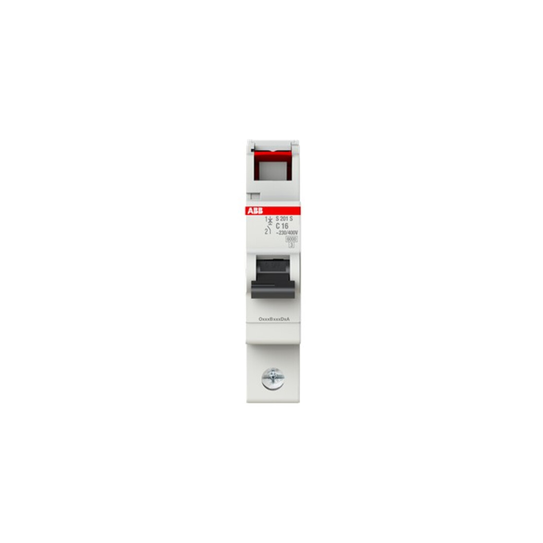 ABB Stotz S&J Sicherungsautomat 6kA 16A C 1p -253V S201S-C16