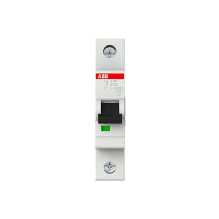 ABB Stotz S&J Sicherungsautomat 6kA 20A C 1p S201-C20