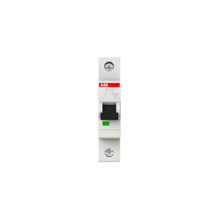 ABB Stotz S&J Sicherungsautomat 6kA 2A C 1p S201-C2