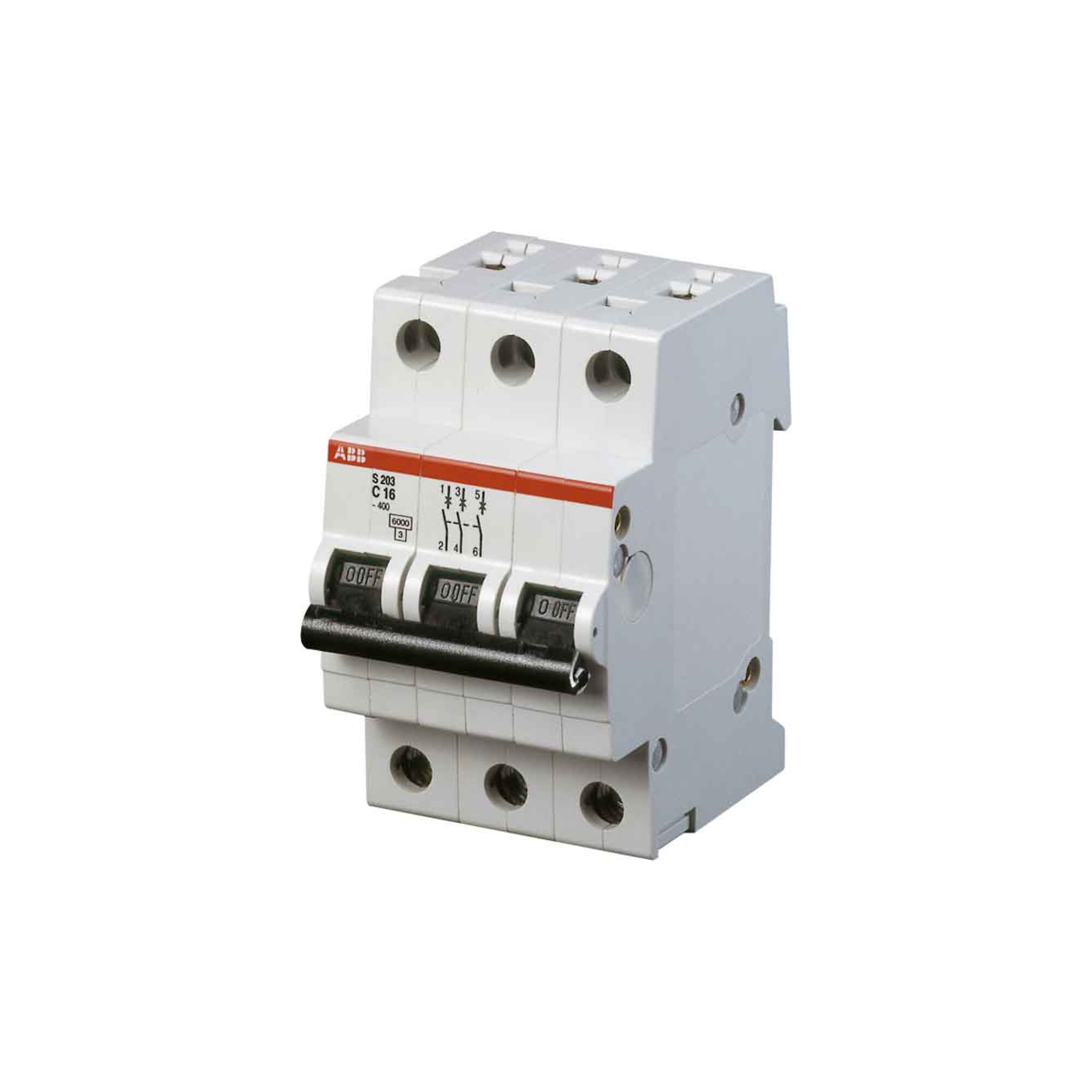 ABB Stotz S&J Sicherungsautomat 6kA 32A C 3p S203-C32
