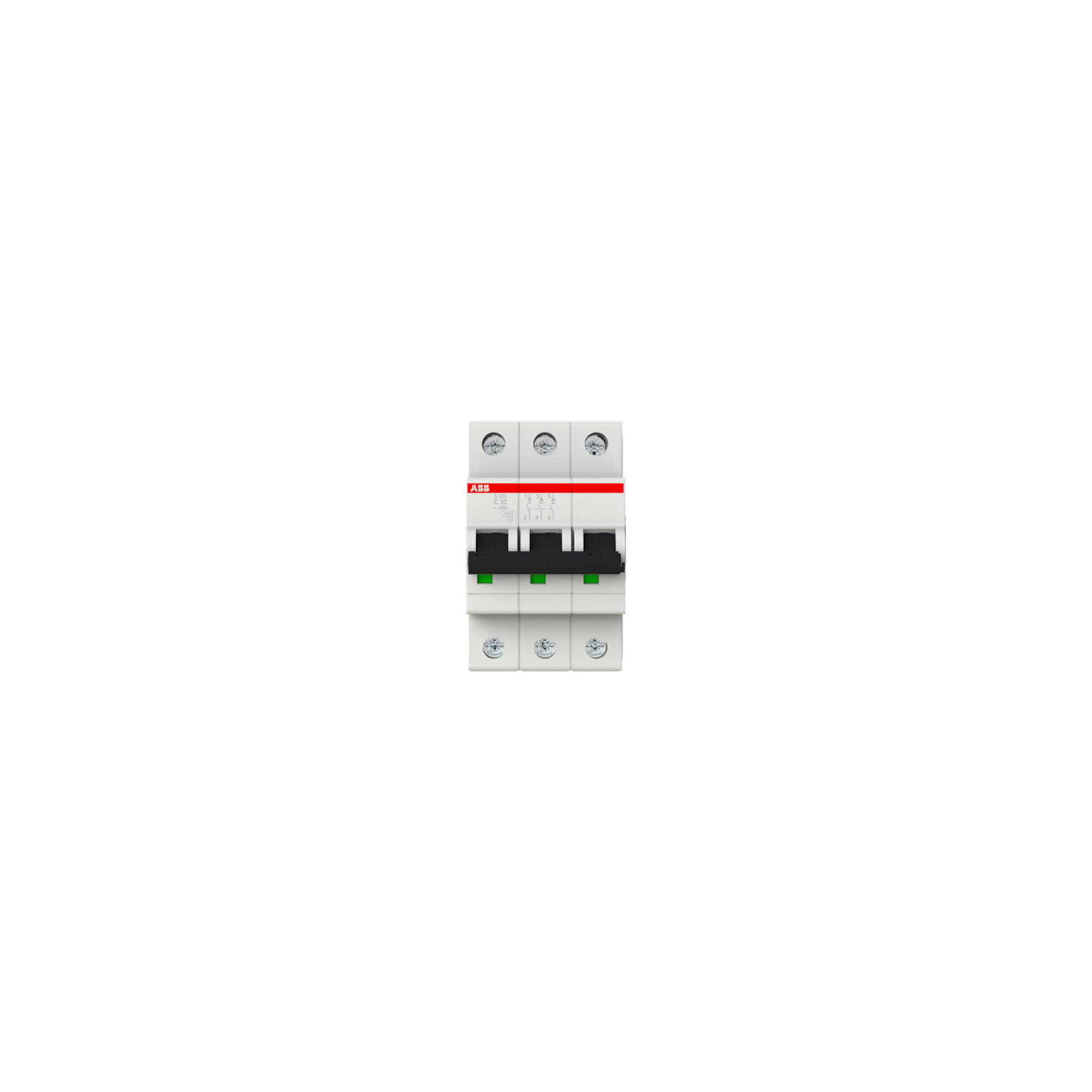 ABB Stotz S&J Sicherungsautomat 6kA 32A C 3p S203-C32