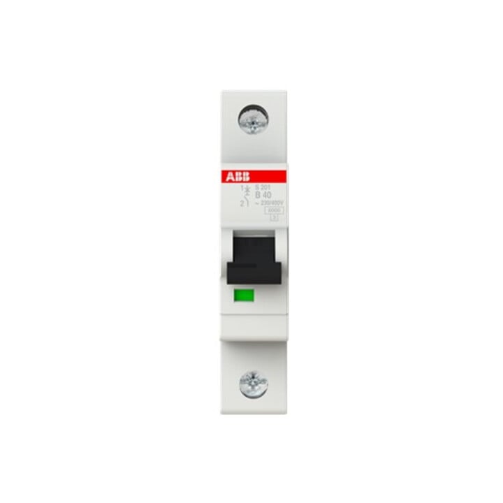 ABB Stotz S&J Sicherungsautomat 6kA 40A B 1p S201-B40