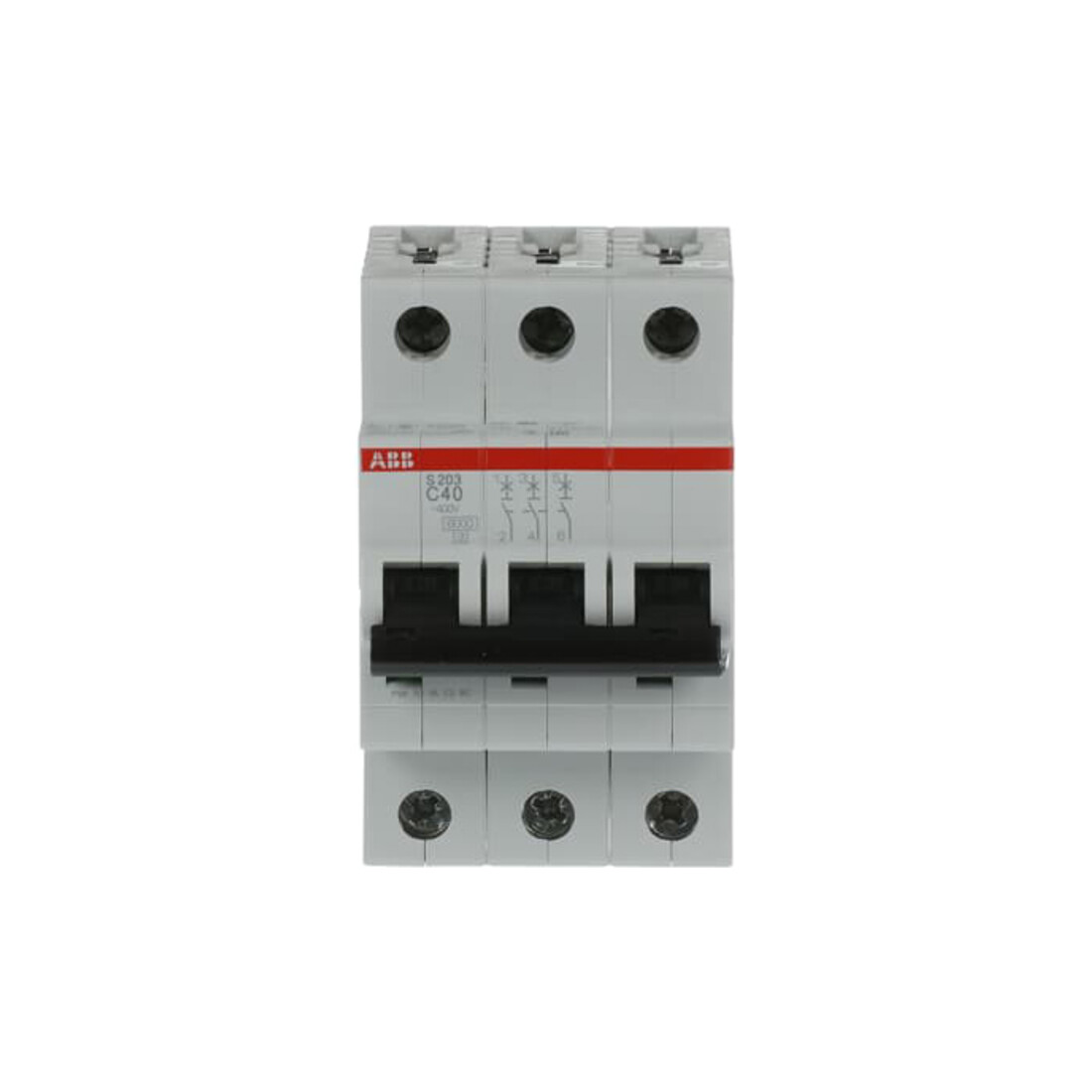 ABB Stotz S&J Sicherungsautomat 6kA 40A C 3p S203-C40