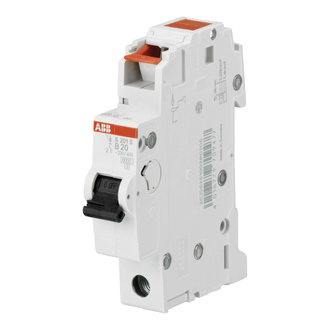 ABB Stotz S&J Sicherungsautomat B 10A 1p 253V S201S-B10