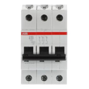 ABB Stotz S&J Sicherungsautomat B, 6kA, 20A, 3P S203-B20-4