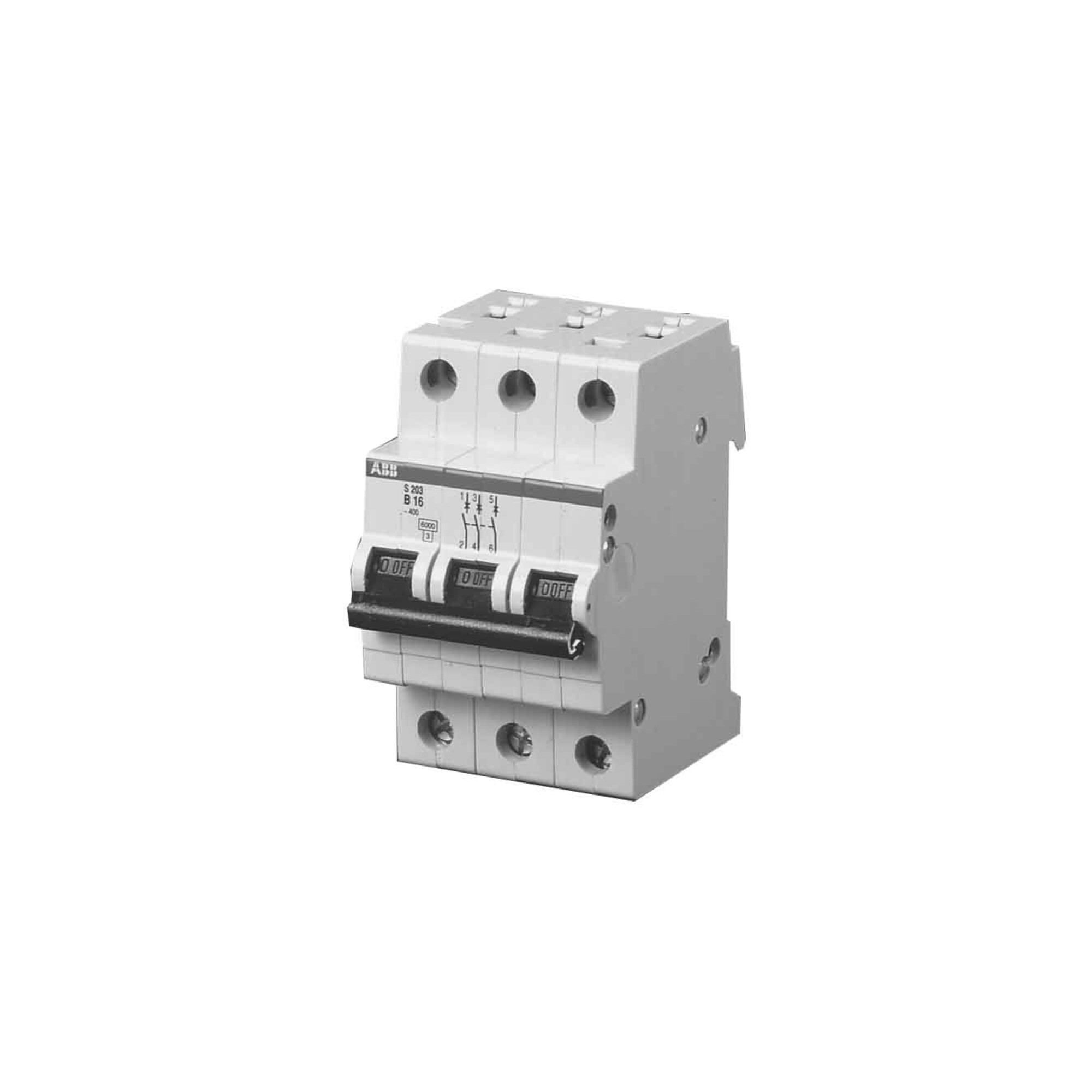 ABB Stotz S&J Sicherungsautomat B, 6kA, 32A, 3P S203-B32