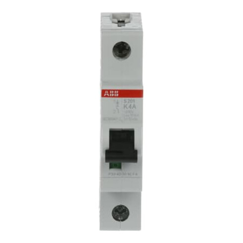 ABB Stotz S&J Sicherungsautomat K,6kA,4A,1P S201-K4