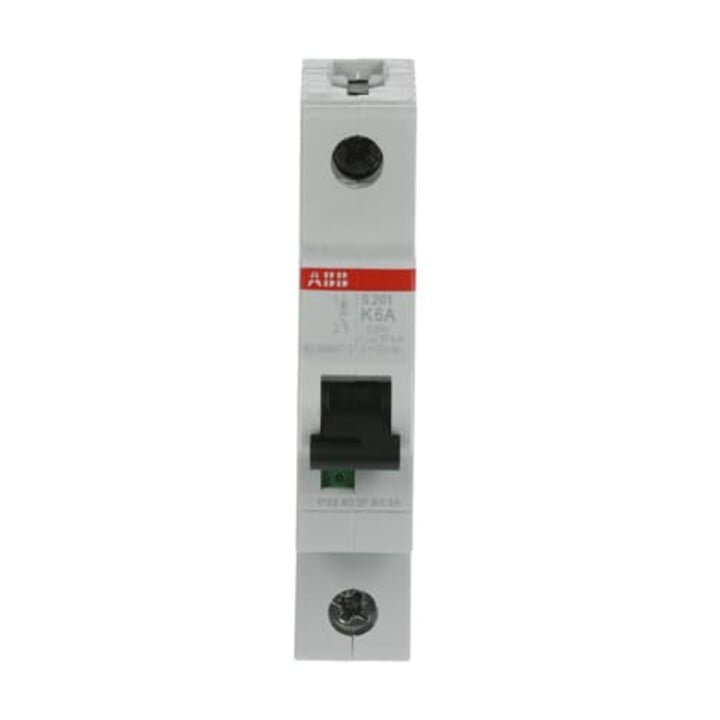 ABB Stotz S&J Sicherungsautomat K, 6kA, 6A, 1P S201-K6