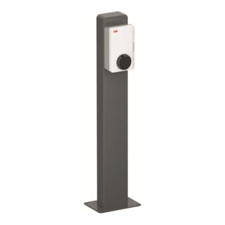 ABB Stotz S&J Stele f. 1 Terra Wallbox Aluminium TAC pedestal single