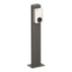 ABB Stotz S&J Stele f. 1 Terra Wallbox Aluminium TAC pedestal single
