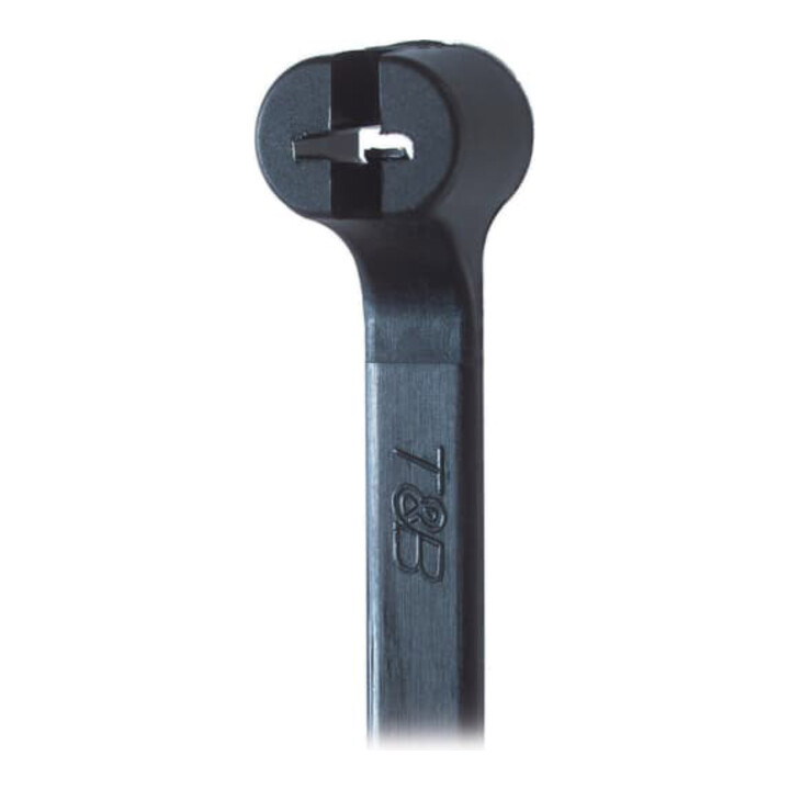 ABB Stotz S&J T&B Colliers de câble 186×4,8 mm noir UV TY525MXR