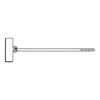 ABB Stotz S&J T&B Colliers de câble 212x2,4 mm naturel TY553M