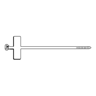 ABB Stotz S&J T&B Colliers de câble 92x2,4 mm naturel TY551M