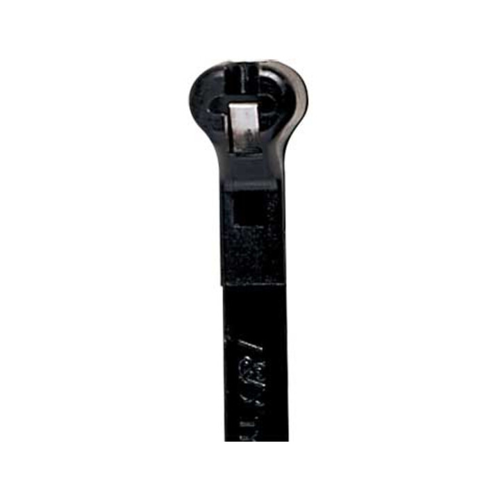 ABB Stotz S&J T&B Colliers de câble avec nez en acier 457×7 mm noir TY275MX
