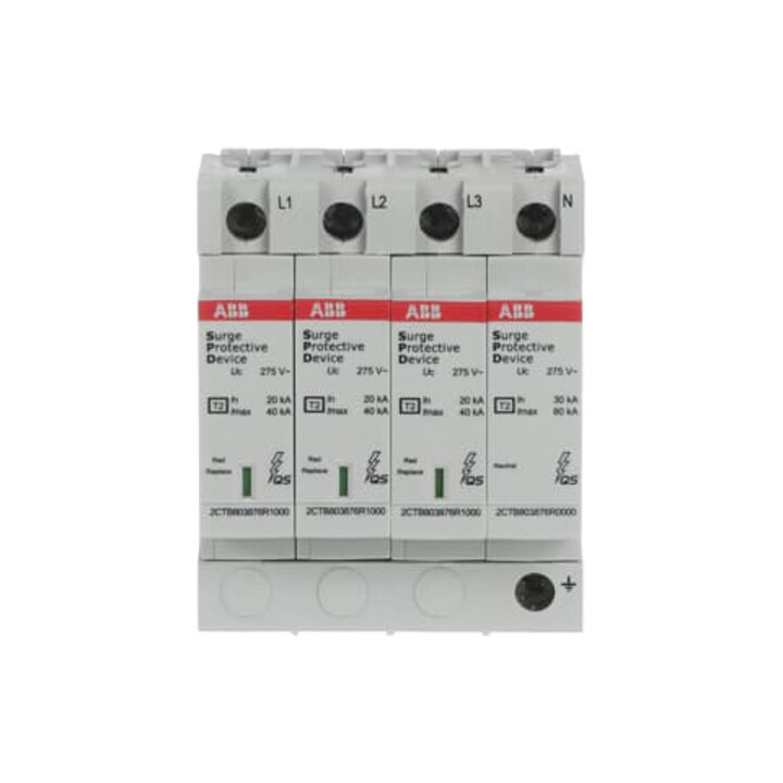 ABB Stotz S&J Überspannungsschutz Typ2 TN-S 3P+N 20kA OVRT23N40-275PQ