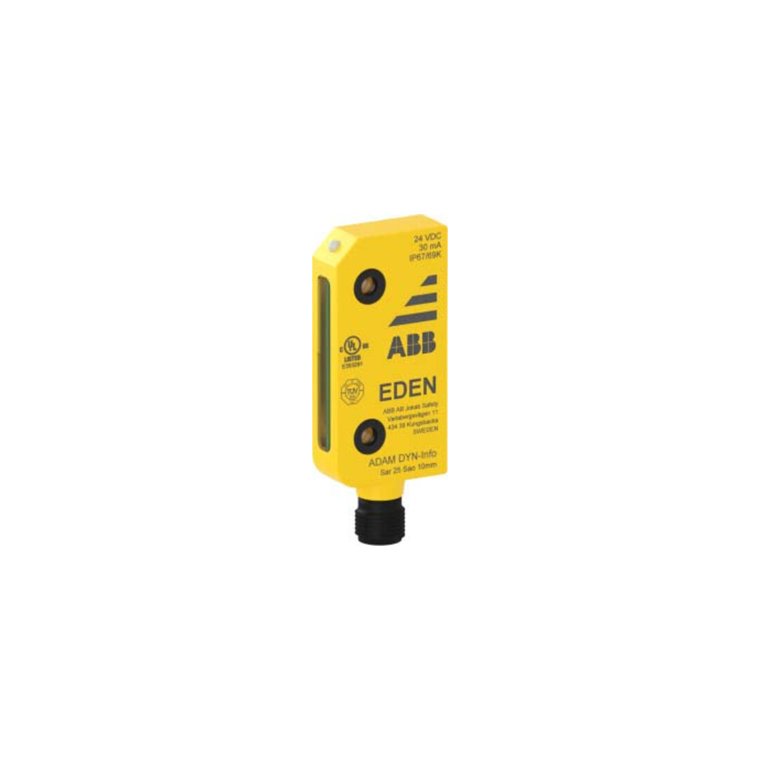ABB Stotz S&J Unfallschutzsnsor IP69K Adam DYN-Info M12-5