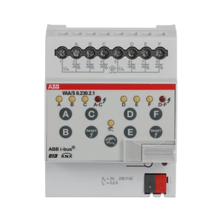 ABB Stotz S&J Ventilantrieb-Aktor 6fach, 230 V, REG VAA/S6.230.2.1