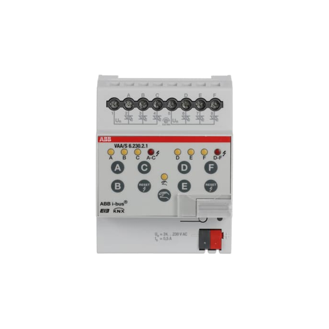 ABB Stotz S&J Ventilantrieb-Aktor 6fach, 230 V, REG VAA/S6.230.2.1