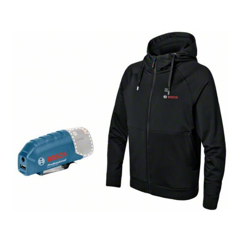 Bosch Abbigliamento riscaldabile GHH 12+18V XA: adattatore batteria GAA 10,8V-21 Professional