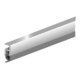 Abdichtungsschiene PTS-AR L.2100mm B.5mm Ku.blk braun m.weich PVC-Lippe ELLEN-1