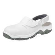 ABEBA Beroepsschoen Clog wit/grijs 2120, SB, EU-schoenmaat: 42-1